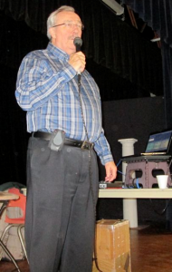 Dick Rueter taught and workshopped  the thirty plus calls November 22 in Mound at the BLAST sponsored by Westonka Whirlers.