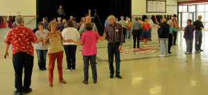 In the four squares were two other callers, a cuer, great dancers and fantastic angels, which combined made for a worthwhile, productive day!