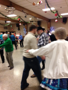 Eleven Squares of Dancers