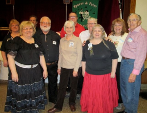 Bloomington Swirlers retrieved their banner from Spares & Pairs!