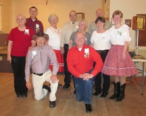 County Line Squares danced with Happy Twirlers.