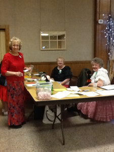 The Greeting Table is ready.