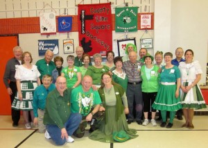 Beaux & Belles retrieved their banner!