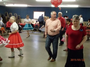 Tom Jones line dancing!