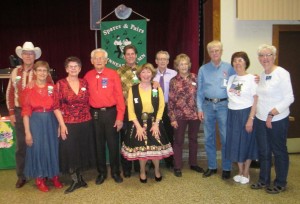 Westonka Whirlers retrieved their banner from Spares & Pairs!