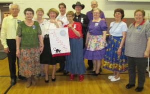 Westonka Whirlers claimed an Ar-Dales banner!