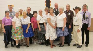 County Line Squares retrieved their banner!