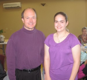 Hotfoot Stompers crowned possibly the youngest queen ever, Julie.  Her dad John, president of Hotfoot Stompers, accompanied her. 
