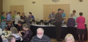 The food by The Lookout Bar & Grill.