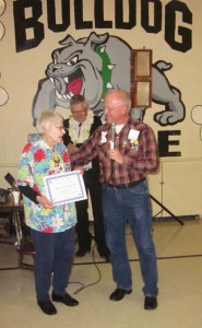Arlene received a "Live Lively Octogenarian" award!