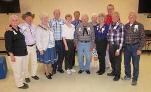 County Line Squares members at the dance!