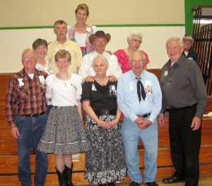 County Line Squares members at the dance!