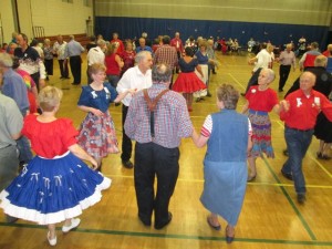 Westonka Whirlers always conclude May with a Jerry Story dance. 