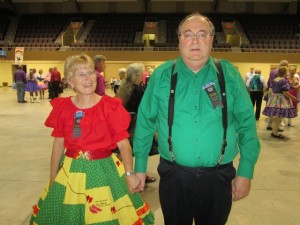 Royalty from many clubs enjoyed the weekend.  Debbie Quant from Westonka Whirlers is wearing her "yellow-brick-road" outfit from last year's convention in the "Land of OZ."