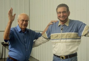 Ralph & Abe during a round dance!