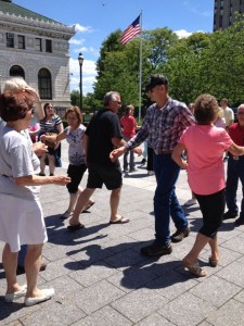 And, of course, we danced at the Seuss Memorial Park!