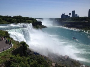 Niagara Falls, NY, was another highlight of the bus trip!