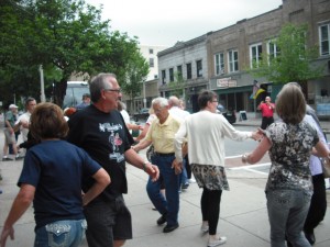 Mob dance at Bennington, VT!