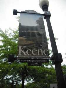 Danced at Railroad Square at Keene, NH!