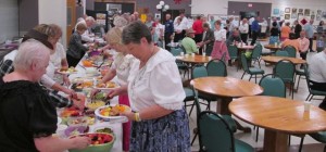 Over 90 folks turned out in St Cloud for the SDM Summer Celebration to call or cue, to dance, to receive awards, and to eat!