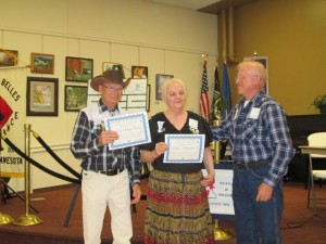Most-Active dancers from February through June in fifth place - Tony and Gerlene Klingelhoets!