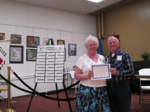 Most-Active dancer from February through June in second place - Mavis Johnson!