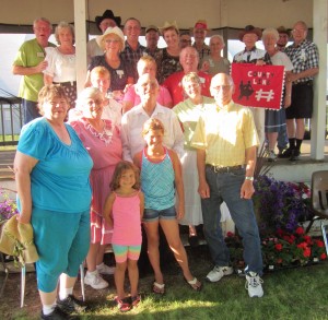 County Line Squares and Westonka Whirlers at the fair!