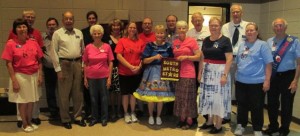 Westonka Whirlers stole a banner!