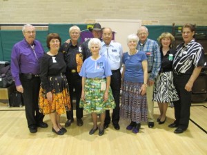 Westonka Whirlers danced with Gospel Plus (some had left before the photo was taken).
