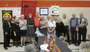 Hotfoot Stompers claimed a County Line Squares banner!
