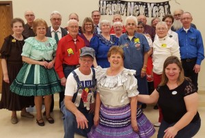 The FM Square Dancers having a great time - with guests!