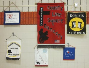 Banners on display!