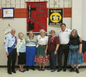 Dakota Grand Squares retrieved their banner!