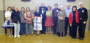 Westonka Whirlers claimed an Ar-Dale Dancers banner!