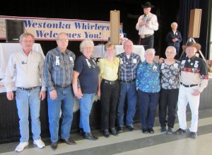 County Line Squares retrieved their banner!