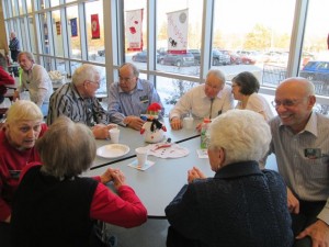 Even those who had a health issue that prevented them from dancing came to enjoy the afternoon! For the first time ever, Harlan was not dancing as he is having a knee replacement February 5.