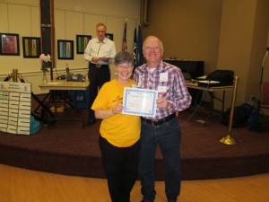 Gael received her 2nd Traveler award.