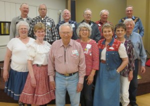 Koronis Nite Owls and County Line Squares with Caller Tom Allen.