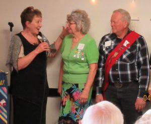 County Line Squares outgoing Queen Adrienne with Queen Helen and King Steve!