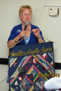 Westonka Whirlers Queen Deb won the Royalty Banner!