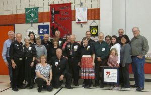 Beaux & Belles retrieved their banner!