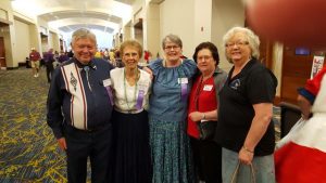 Ar-Dale Dancers at the National Convention in Des Moines.