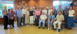 Dancers with Caller Abe Maier.