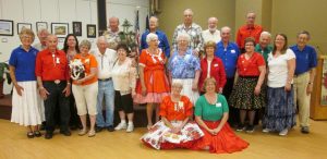 Dancers with Caller Tom Allen.