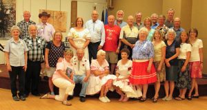 Visitors with Caller Roger McNeil.