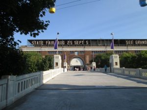 Yellow rocks and gratitude and thanks to the many dancers who came to the State Fair to promote square dancing on the Community Stage.