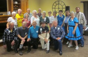Dancers with Caller Abe Maier.