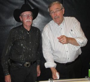 Callers Larry Fruetel and Dick Rueter.