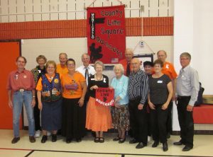 Single Circles claimed a County Line Squares banner.