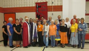 Current and past royalty at the dance.